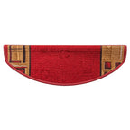 vidaXL Stufenmatten Selbstklebend 5 Stk. 65x21x4 cm Rot