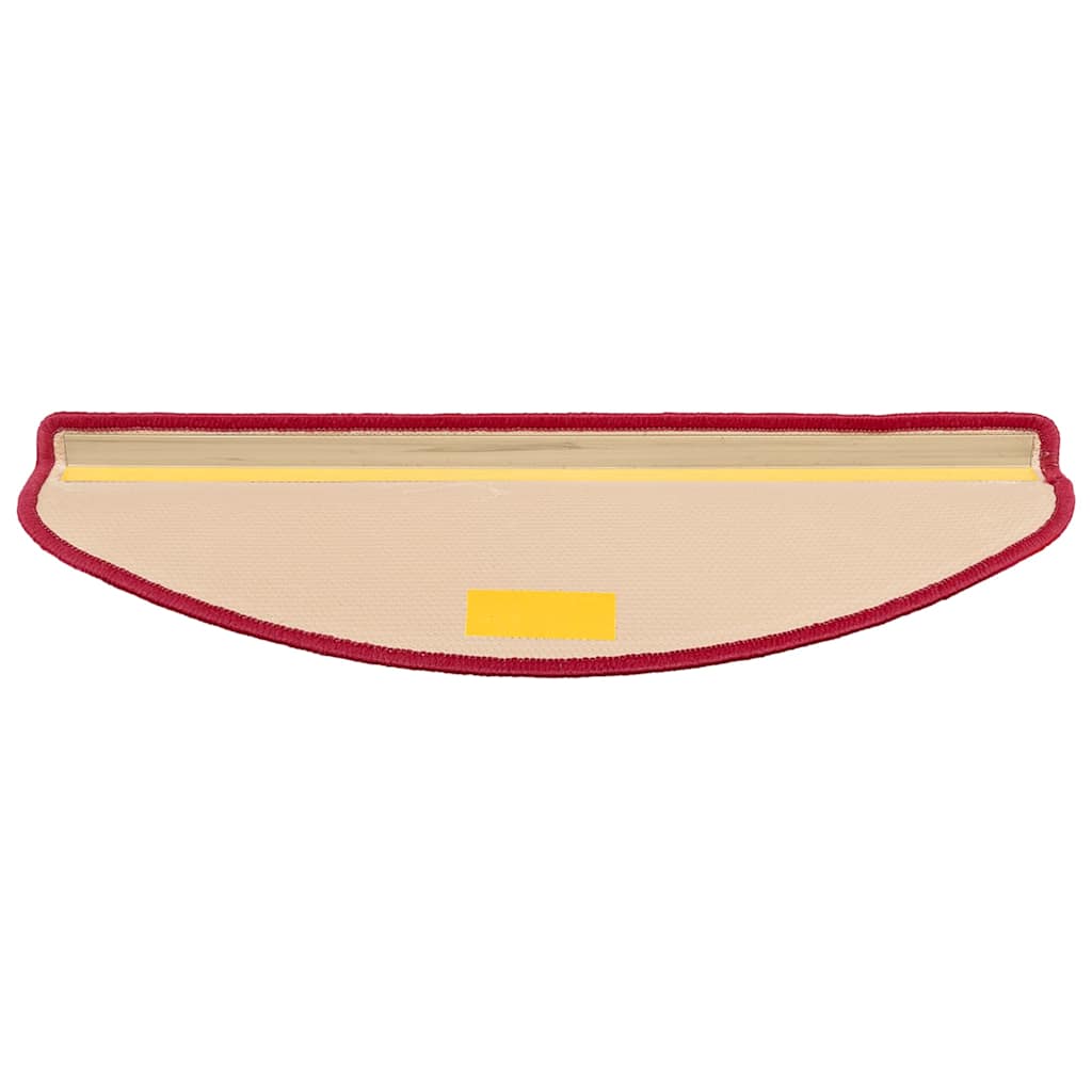 vidaXL Stufenmatten Selbstklebend 10 Stk. 65x21x4 cm Rot
