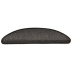 vidaXL Treppenmatten Selbstklebend Sisal 15 Stk. 56x17x3 cm Anthrazit