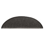 vidaXL Treppenmatten Selbstklebend Sisal 15 Stk. 56x17x3 cm Anthrazit