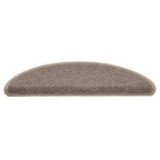 vidaXL Treppenmatten Selbstklebend Sisal 15 Stk. 56x17x3cm Dunkelbeige