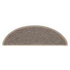 vidaXL Treppenmatten Selbstklebend Sisal 15 Stk. 56x17x3cm Dunkelbeige