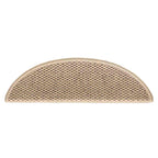 vidaXL Treppenmatten Selbstklebend Sisal-Optik 15 Stk. 56x17x3 cm Sand