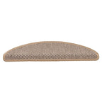 vidaXL Treppenmatten Selbstklebend Sisal 15 Stk. 56x17x3 cm Hellbeige