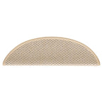 vidaXL Treppenmatten Selbstklebend Sisal-Look 15 Stk. 56x17x3 Berber