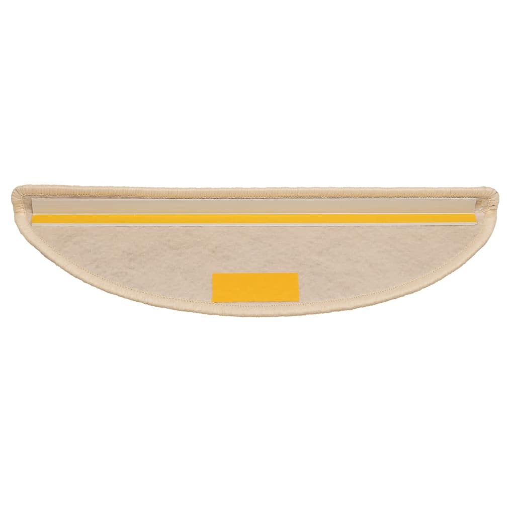 vidaXL Treppenmatten Selbstklebend Sisal-Look 15 Stk. 56x17x3 Berber