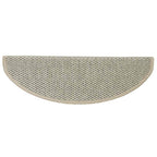 vidaXL Treppenmatten Selbstklebend Sisal-Look 15 Stk 65x21x4 Hellbeige