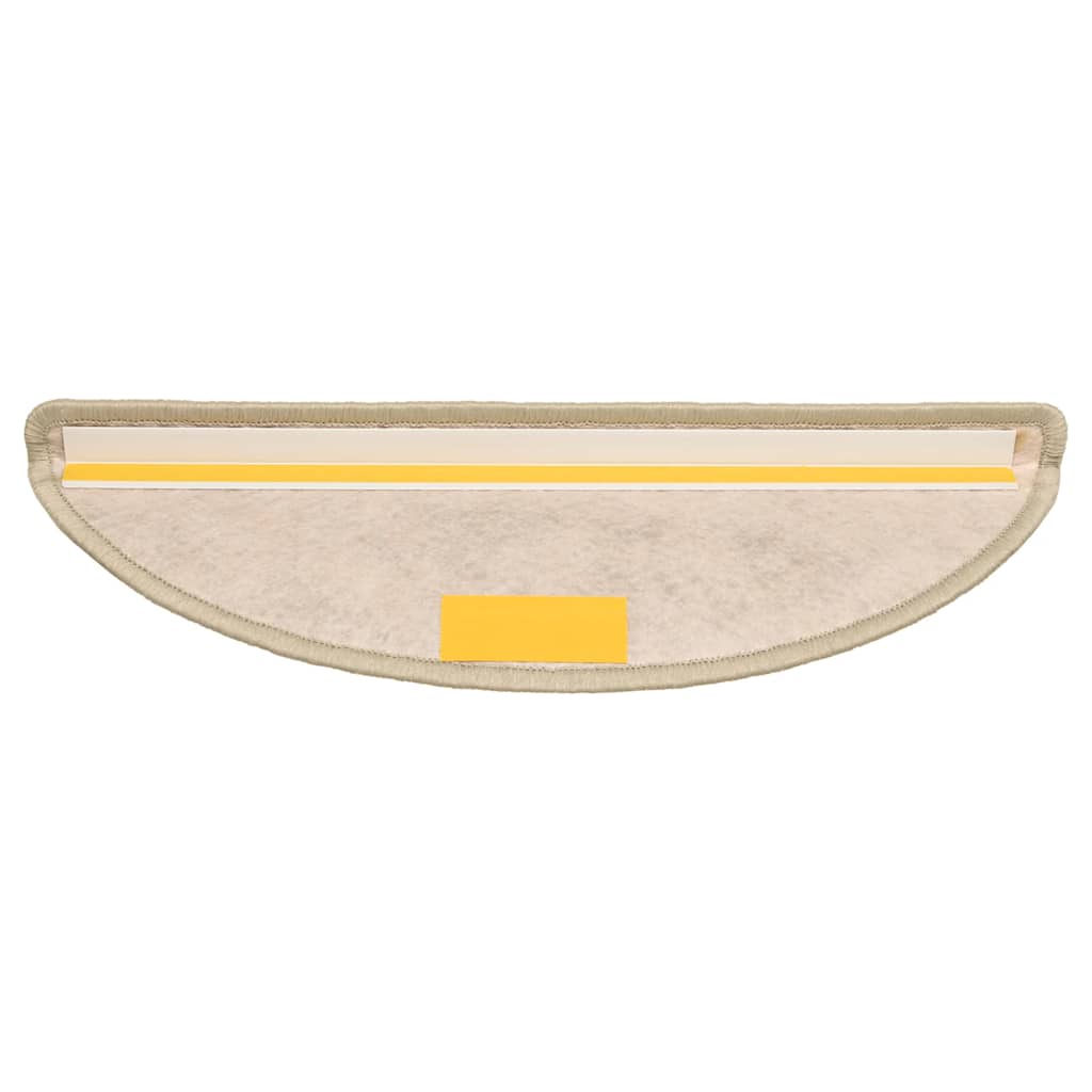 vidaXL Treppenmatten Selbstklebend Sisal-Look 15 Stk 65x21x4 Hellbeige