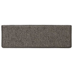vidaXL Treppenmatten Selbstklebend Sisal 15Stk. 65x21x4cm Grau & Beige