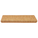 vidaXL Treppenmatten Selbstklebend Sisal-Optik 15Stk. 65x21x4cm Sisal