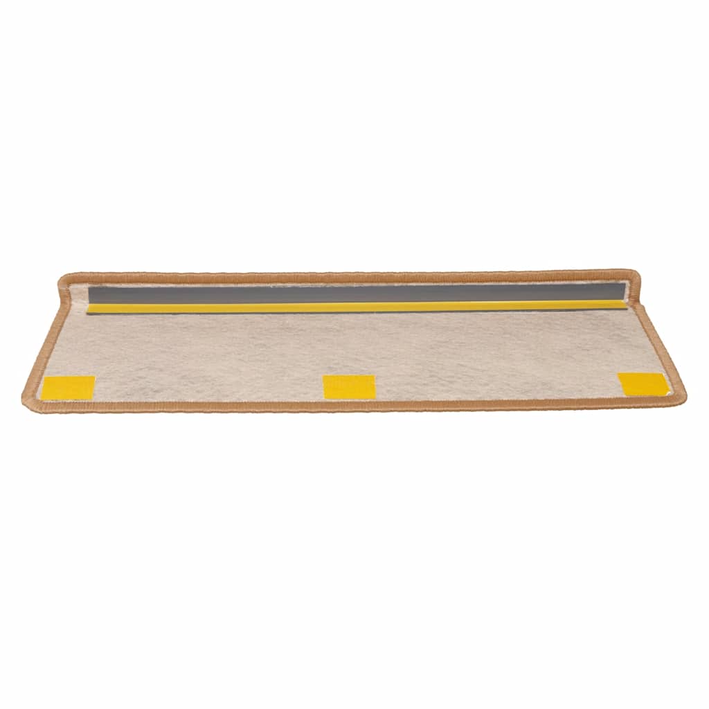 vidaXL Treppenmatten Selbstklebend Sisal-Optik 15Stk. 65x21x4cm Sisal