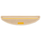 vidaXL Stufenmatten 15 Stk. 56x17x3 cm Silber Halbrund