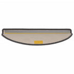 vidaXL Stufenmatten 15 Stk. 65x21x4 cm Beige und Grau Halbrund Groß
