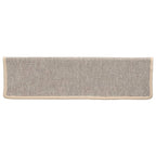 vidaXL Stufenmatten 15 Stk. 65x21x4 cm Silber Rechteckiger Rand