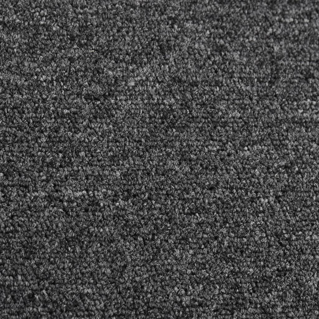vidaXL Teppichläufer Anthrazit 50x100 cm