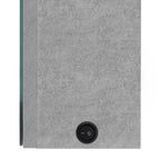 vidaXL LED-Spiegelschrank fürs Bad Betongrau 50x13x70 cm