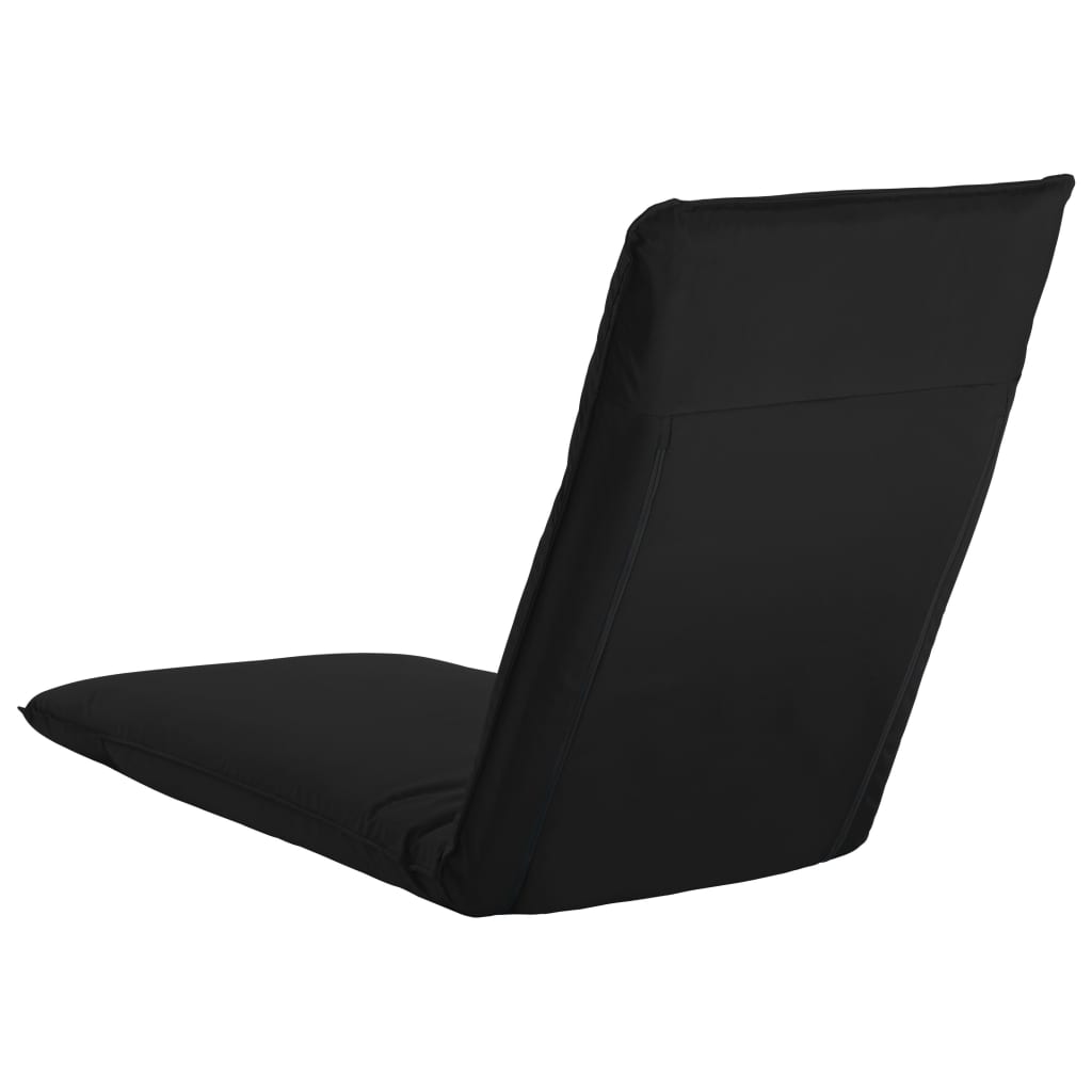 vidaXL Sonnenliege Klappbar Oxford-Gewebe Schwarz
