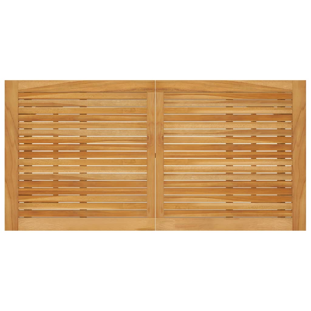 vidaXL 7-tlg. Gartenbar-Set mit Kissen Schwarz