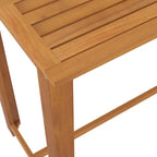 vidaXL 9-tlg. Gartenbar-Set mit Kissen Schwarz