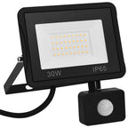 vidaXL LED-Fluter mit Sensor 30 W Kaltweiß