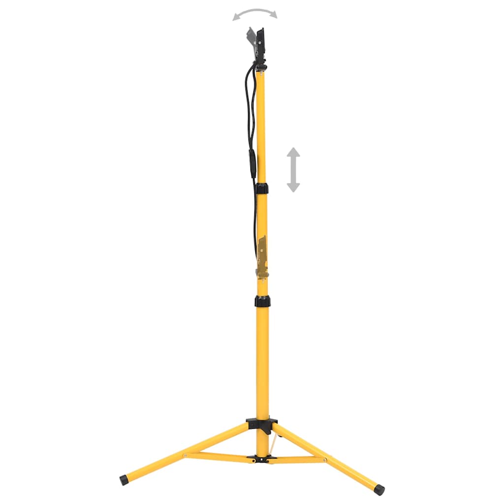 vidaXL LED-Fluter mit Stativ 2x10 W Warmweiß