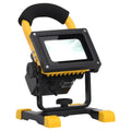 vidaXL LED-Strahler Wiederaufladbar mit Handgriff 30W Kaltweiß