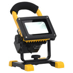 vidaXL LED-Strahler Wiederaufladbar mit Handgriff 30W Kaltweiß