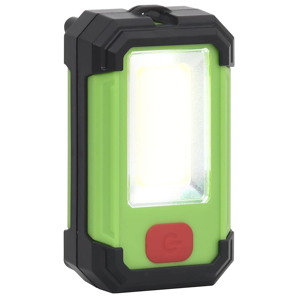 vidaXL LED-Strahler Tragbar Solarbetrieben 7W Kaltweiß