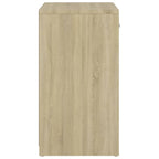 vidaXL Schuhbank Sonoma-Eiche 94,5x31x57 cm Holzwerkstoff