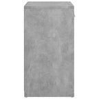 vidaXL Schuhbank Betongrau 94,5x31x57 cm Holzwerkstoff