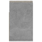 vidaXL Schuhbank mit Kissen Betongrau 104x30x49 cm Holzwerkstoff