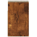vidaXL Schuhbank mit Kissen Räuchereiche 104x30x49 cm Holzwerkstoff