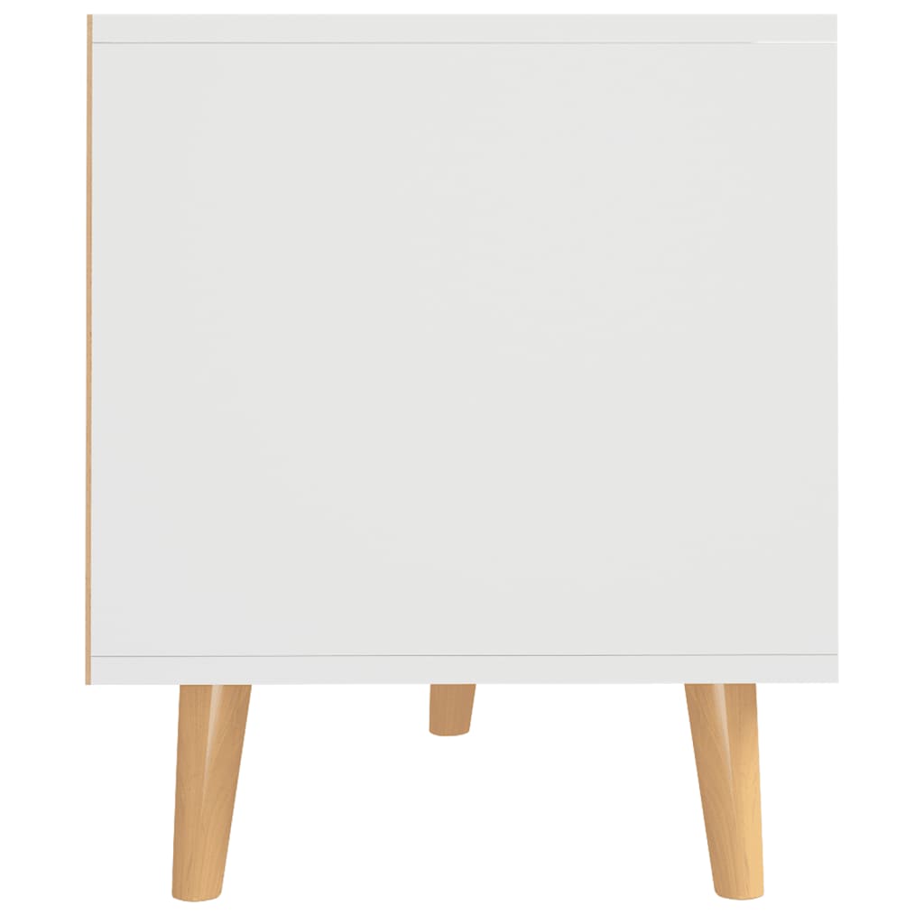 vidaXL TV-Schrank Weiß 90x40x48,5 cm Holzwerkstoff