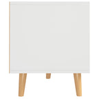 vidaXL TV-Schrank Weiß 90x40x48,5 cm Holzwerkstoff