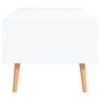 vidaXL Couchtisch Weiß 100x49,5x43 cm Holzwerkstoff