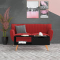 vidaXL Couchtisch Weiß 100x49,5x43 cm Holzwerkstoff