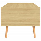 vidaXL Couchtisch Sonoma-Eiche 100x49,5x43 cm Holzwerkstoff