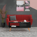 vidaXL Couchtisch Hochglanz-Weiß 100x49,5x43 cm Holzwerkstoff