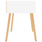 vidaXL Nachttisch Weiß 40x40x56 cm Holzwerkstoff