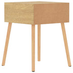 vidaXL Nachttisch Sonoma-Eiche 40x40x56 cm Holzwerkstoff