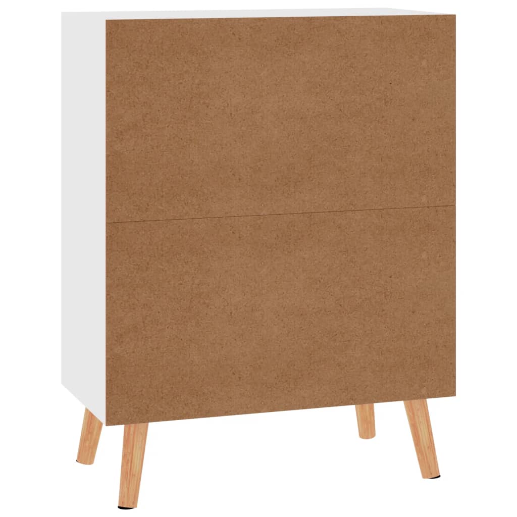 vidaXL Sideboard Weiß 60x30x72 cm Holzwerkstoff