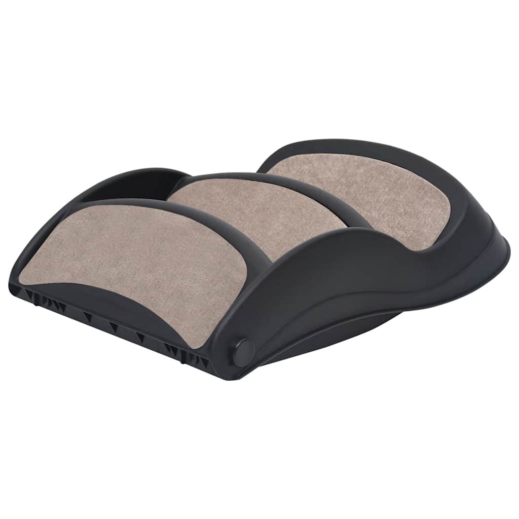 vidaXL Hundetreppe mit 3 Stufen Klappbar Schwarz