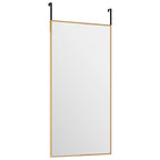 vidaXL Türspiegel Golden 30x60 cm Glas und Aluminium