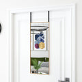 vidaXL Türspiegel Golden 30x60 cm Glas und Aluminium