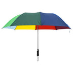 vidaXL Faltbarer Regenschirm Automatisch Mehrfarbig 124 cm
