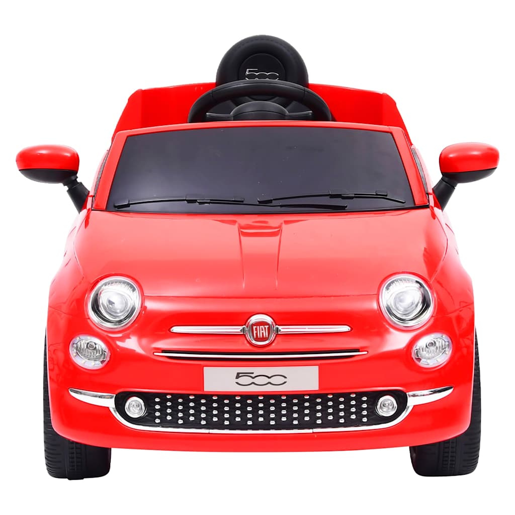 vidaXL Kinder-Elektroauto Fiat 500 Rot