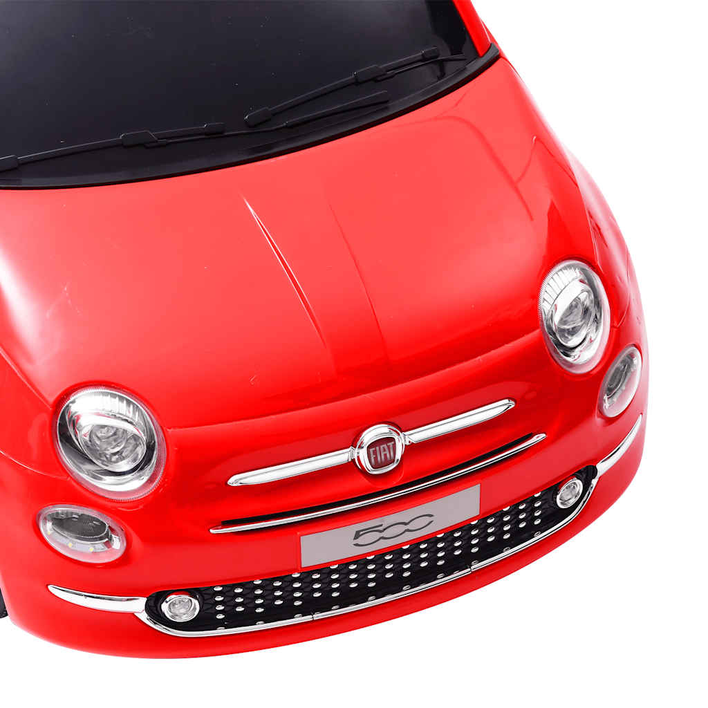 vidaXL Kinder-Elektroauto Fiat 500 Rot