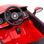 vidaXL Kinder-Elektroauto Fiat 500 Rot