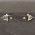vidaXL Hocker mit Stauraum 40 cm Grau Samt