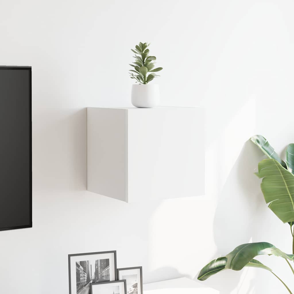 vidaXL TV-Wandschrank Weiß 30,5x30x30 cm
